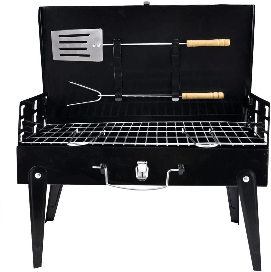 Skorter | Folding Steel Grill for Mobile BBQ & Spontaneous Grilling Fun