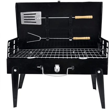 Skorter | Folding Steel Grill for Mobile BBQ & Spontaneous Grilling Fun