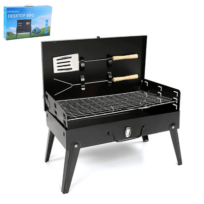 Skorter | Folding Steel Grill for Mobile BBQ & Spontaneous Grilling Fun