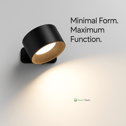 Skorter | Wireless Rechargeable 360° Wall Light | Energy-Saving LED, Touch Control & Versatile for Home Lighting