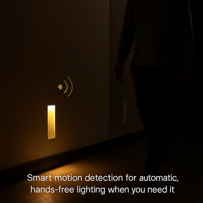 Skorter | LED Recessed Wall Sconces | Motion Sensor. Energy-Efficient & Ideal for Hallways. Living Rooms. and Bedrooms