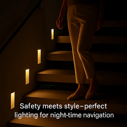 Skorter | LED Recessed Wall Sconces | Motion Sensor. Energy-Efficient & Ideal for Hallways. Living Rooms. and Bedrooms