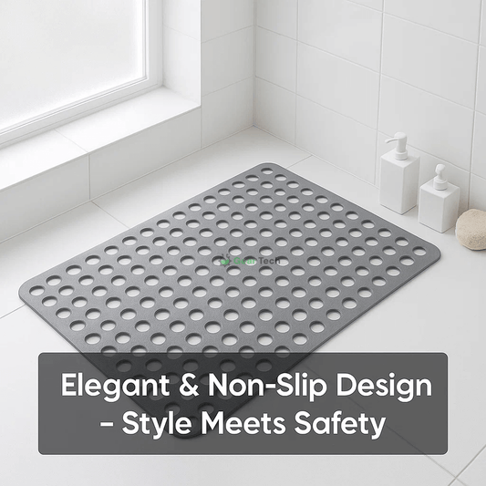Skorter | Antislip Shower Mat | Hygienic, Mold Resistant & Comfortable for Safe Bathroom Use