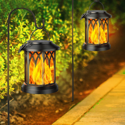 Skorter | FlameGlow™ - Hanging Solar Flame Lantern (2-Pack)