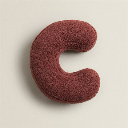 Skorter | Alphabet Letter Fleece Pillow