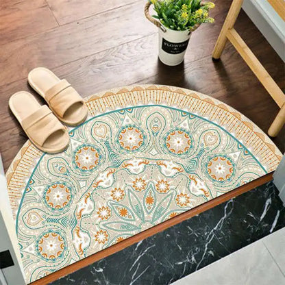 Skorter | Bohemian non-slip semicircular doormat