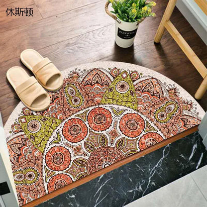 Skorter | Bohemian non-slip semicircular doormat