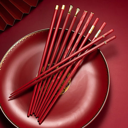 Skorter | DineLux – Luxurious Chopstick Set with Refined Designs (5 Pairs)