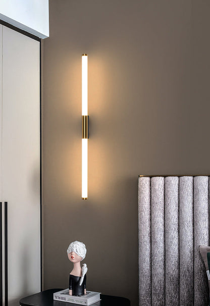 Skorter | BarGleam – Minimalist Gold Wall Lamp with a Modern Twist