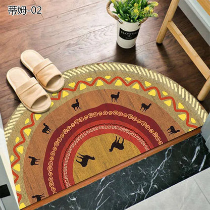 Skorter | Bohemian non-slip semicircular doormat