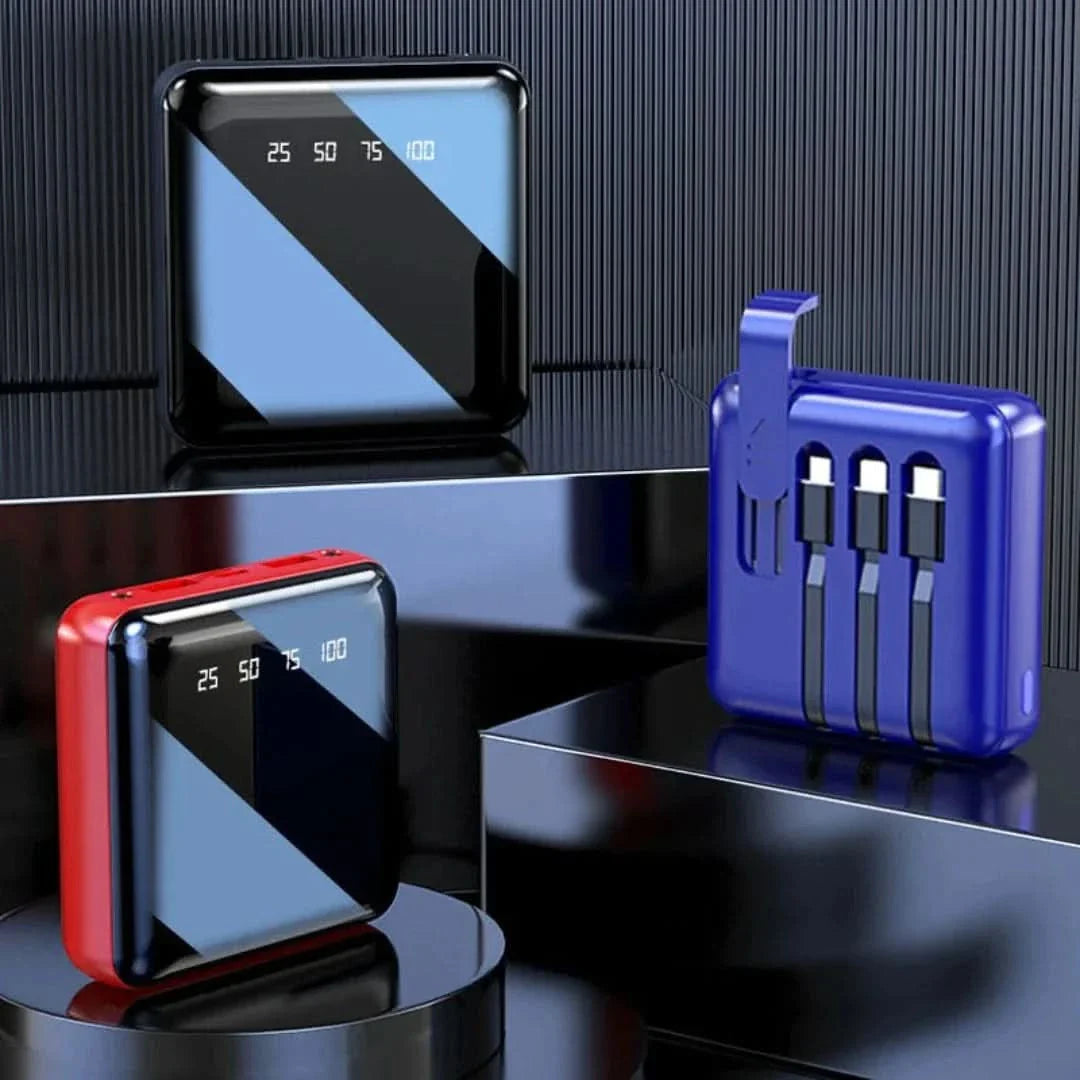 Skorter | Mini Power Bank | 4-Cable 20000 Mah