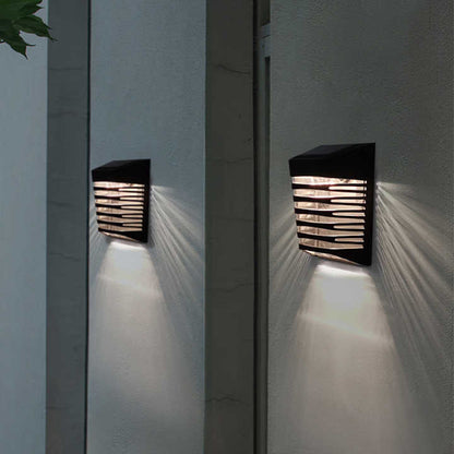 Skorter | Solar LED Garden Wall Light – Solar-powered outdoor lighting for patio and garden