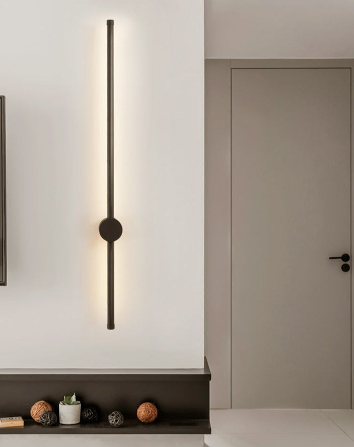 Skorter | NordicRod – Minimalist Wall Lamp with Plug for Chic Interiors