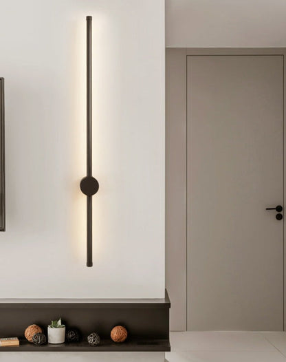 Skorter | NordicRod – Minimalist Wall Lamp with Plug for Chic Interiors