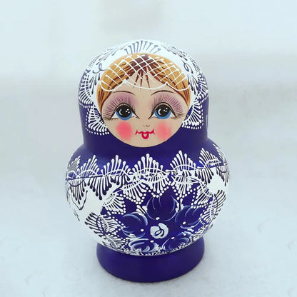 Skorter | 10 pieces/set wooden Russian matryoshka dolls