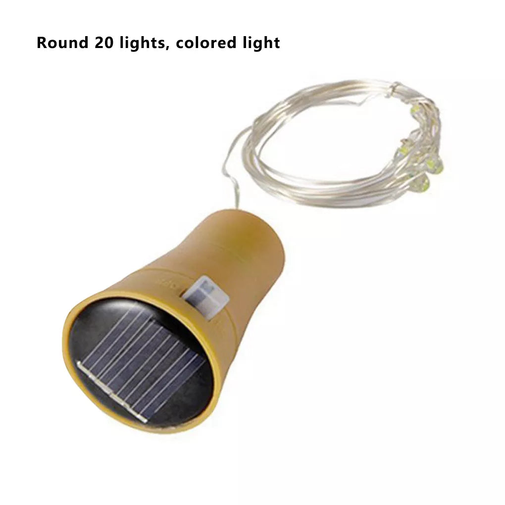 Skorter | Solar-Powered Bottle Cork String Lights