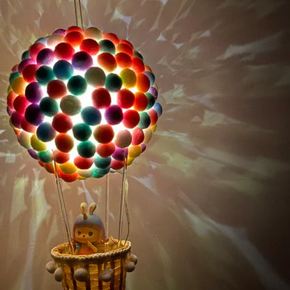 Skorter | DIY Hot Air Balloon-shaped Flying Animals Night Lamp