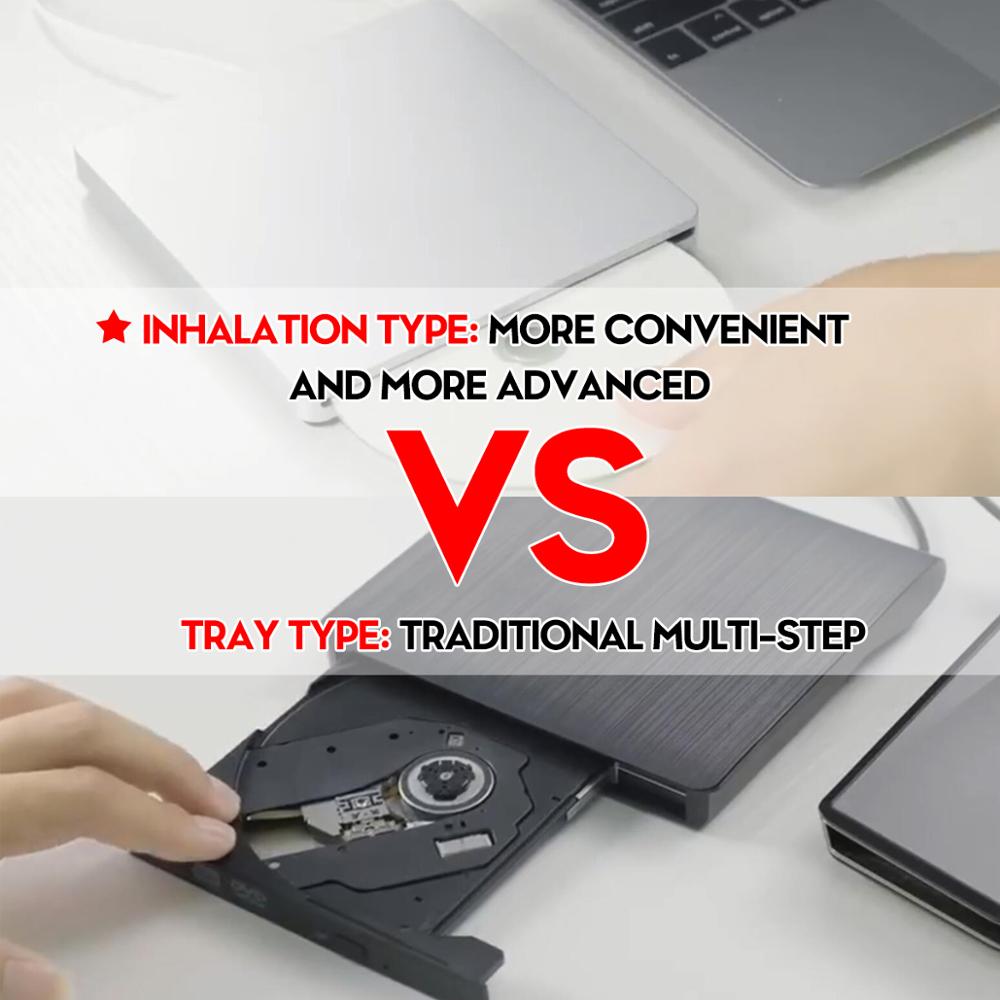 Skorter | External DVD Recorder for Optical Drives Portable for MacBook Air