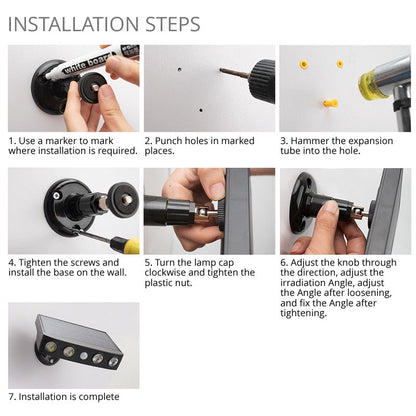 Skorter | LED Solar Motion Sensor Outdoor Light