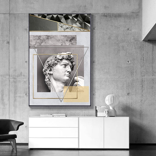 Skorter | Abstract Statue Wall Paintings