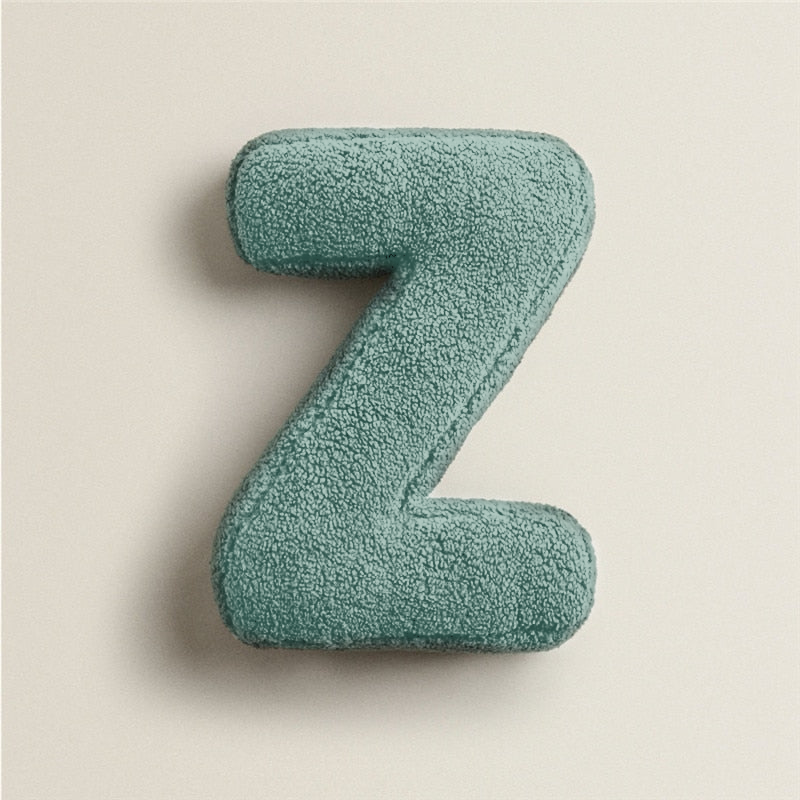 Skorter | Alphabet Letter Fleece Pillow