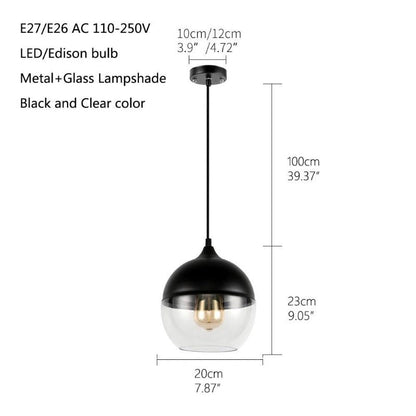 Skorter | Nordic Glass Pendant Lamp