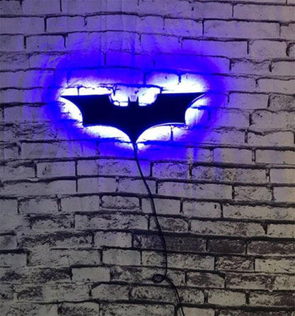 Skorter | Batman LED wall lamp with remote control and color change