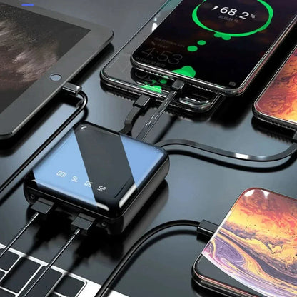 Skorter | Mini Power Bank | 4-Cable 20000 Mah