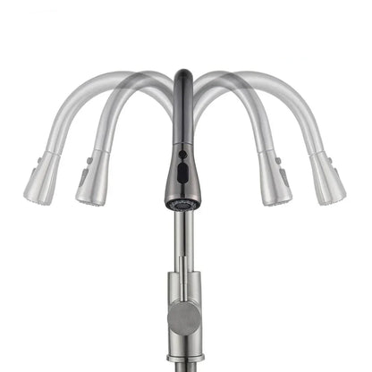 Skorter | AquaFlex – Flexible Kitchen Faucet with Pull-out Spray Head