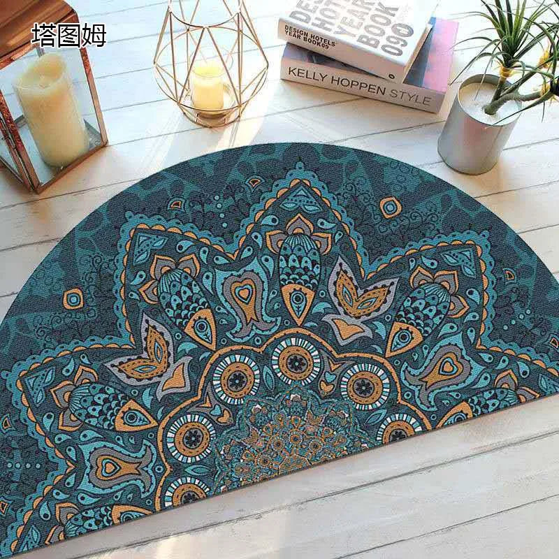 Skorter | Bohemian non-slip semicircular doormat