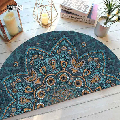 Skorter | Bohemian non-slip semicircular doormat