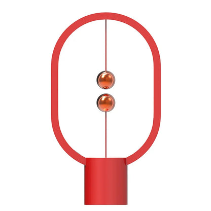 Skorter | USB-powered mini balance lamp with LED – Unique magnetic touch dimming design, warm white light, modern home decor