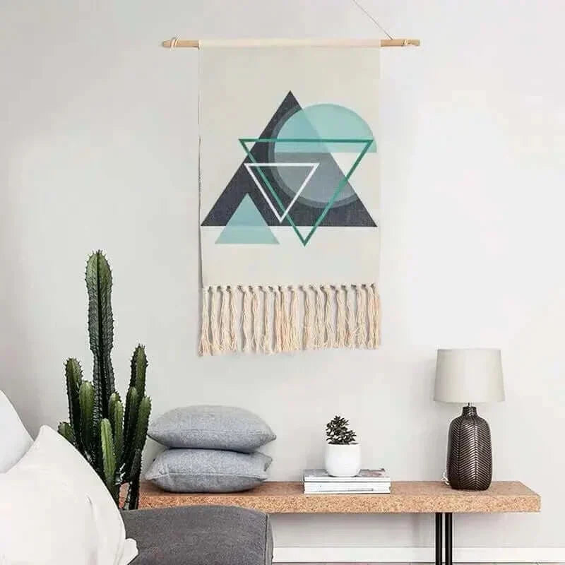 Skorter | Macrame Hanging Cotton Rug