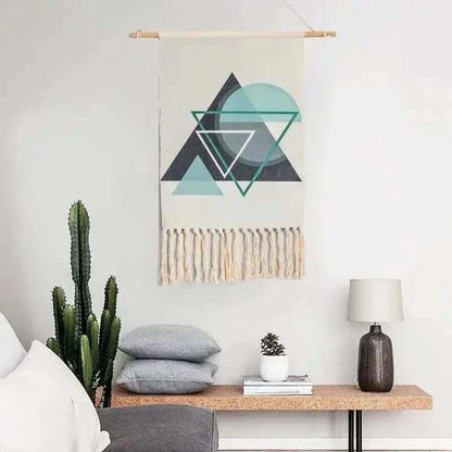 Skorter | Macrame Hanging Cotton Rug