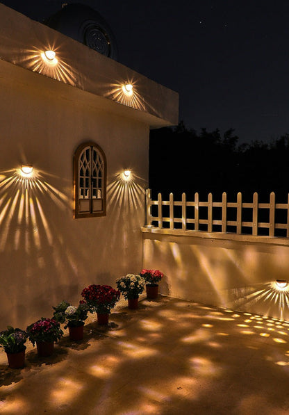 Skorter | NoirRay – Solar Wall Lamp with Elegant Modern Glow