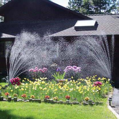 Skorter | 12-in-1 Garden Irrigation System – Adjustable Sprinkler with 360-Degree Irrigation