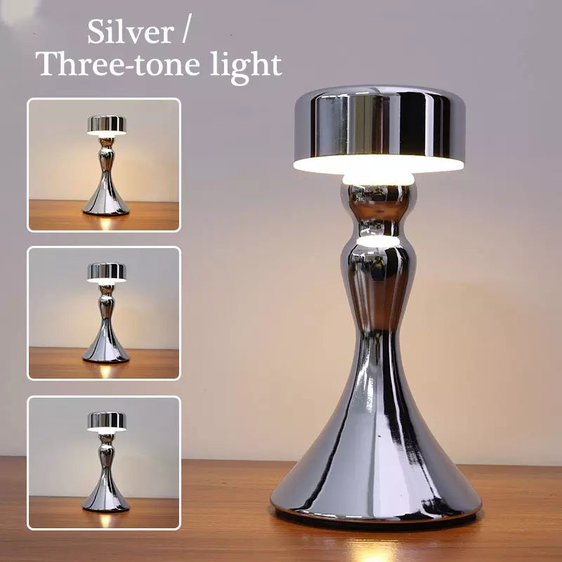 Skorter | Luxury Wireless Table Lamp with Gold Finish
