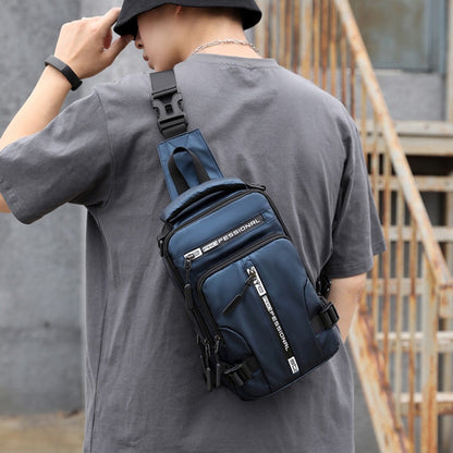 Skorter | Waterproof Oxford Crossbody Bag, Anti-Theft Sling Bag, USB Charging & Multi-Pocket Design