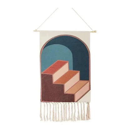 Skorter | Macrame Hanging Cotton Rug