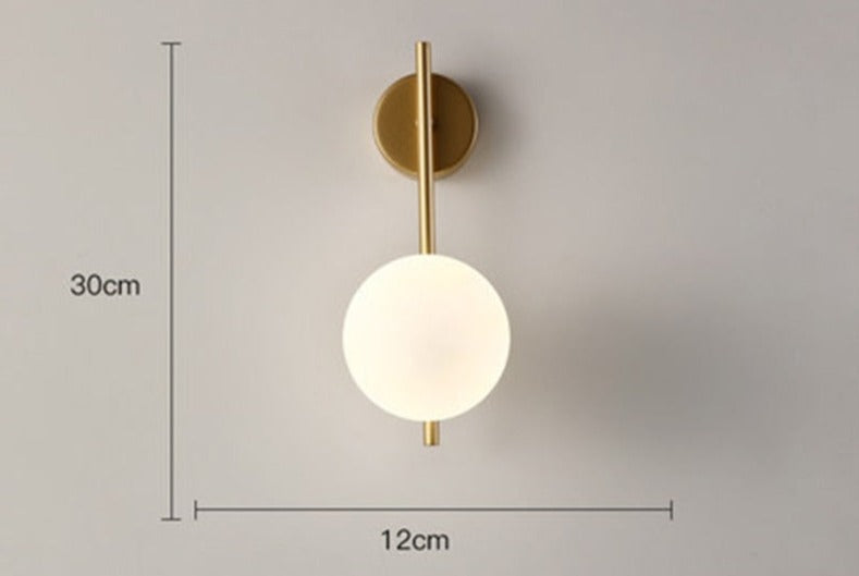 Skorter | BulbAura - Scandinavian Wall Lamp