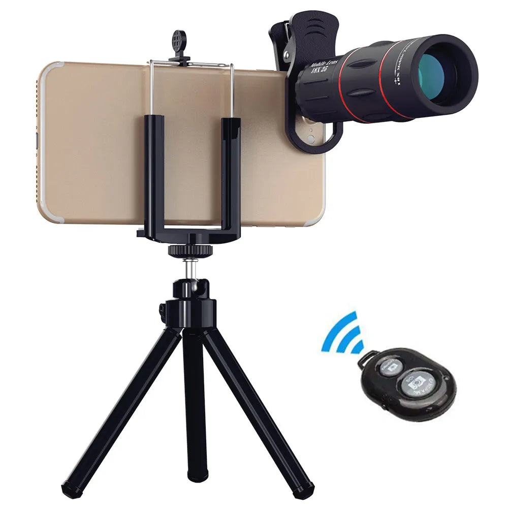 Skorter | 18X Telescope Zoom Lens - Monocular for Phones