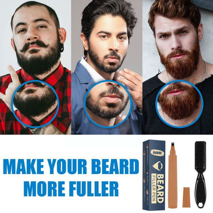 Skorter | Beard Filler Set - Tighter and Fuller Beard For All Men!