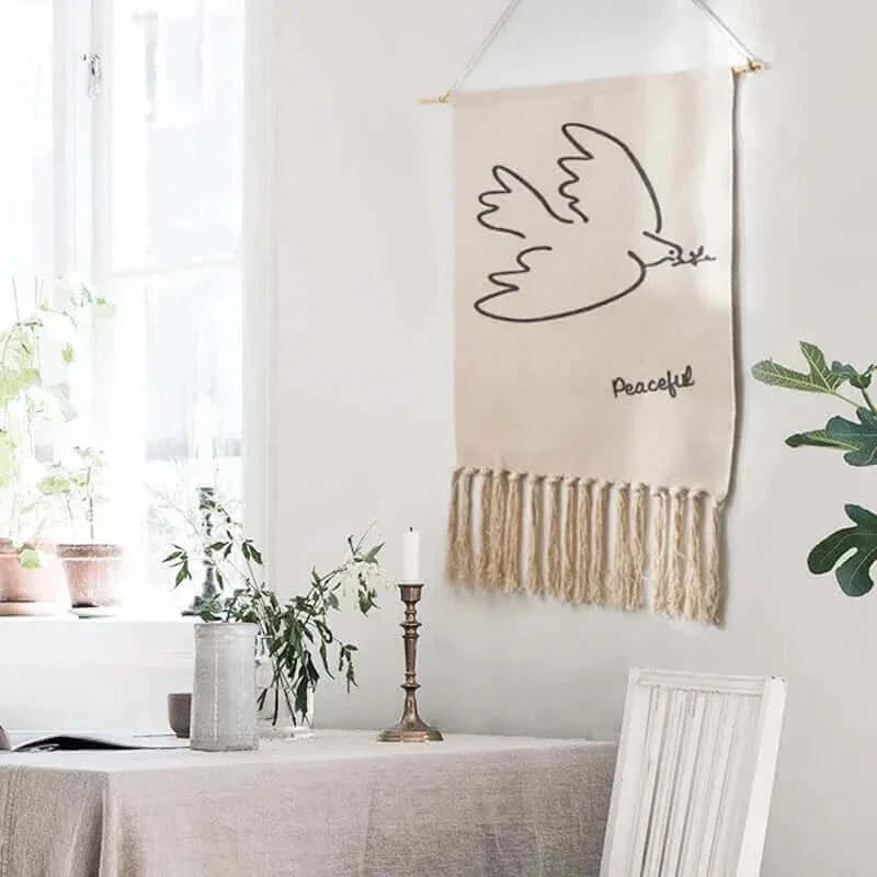 Skorter | Macrame Hanging Cotton Rug