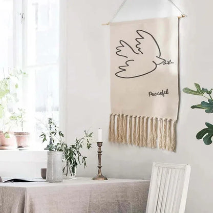 Skorter | Macrame Hanging Cotton Rug