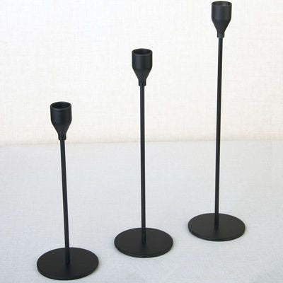 Skorter | 3-piece set metal candle holder