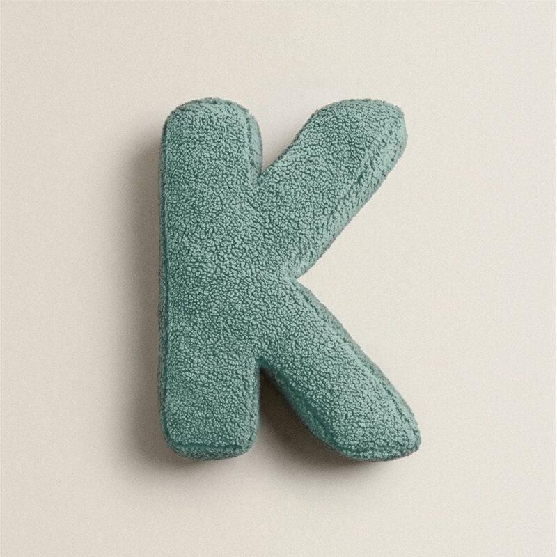 Skorter | Alphabet Letter Fleece Pillow