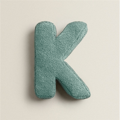 Skorter | Alphabet Letter Fleece Pillow
