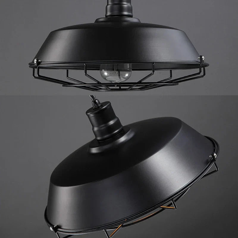 Skorter | Vintage Loft Pendant Light: Industrial Retro Iron Ceiling Light Chandelier for Living Room, Restaurant, Bar, Kitchen