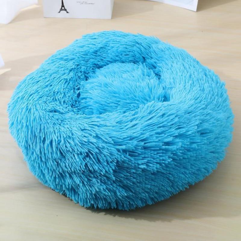 Skorter | PawNest Calming Donut Cat Bed | Round Plush Nest | Stress-Reducing & Cozy | Perfect for Cats & Small Dogs