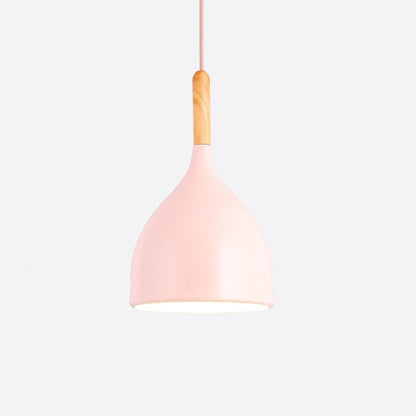 Skorter | Talon - Modern Drop-Shaped Wooden Pendant Light Scandinavian Ceiling Light